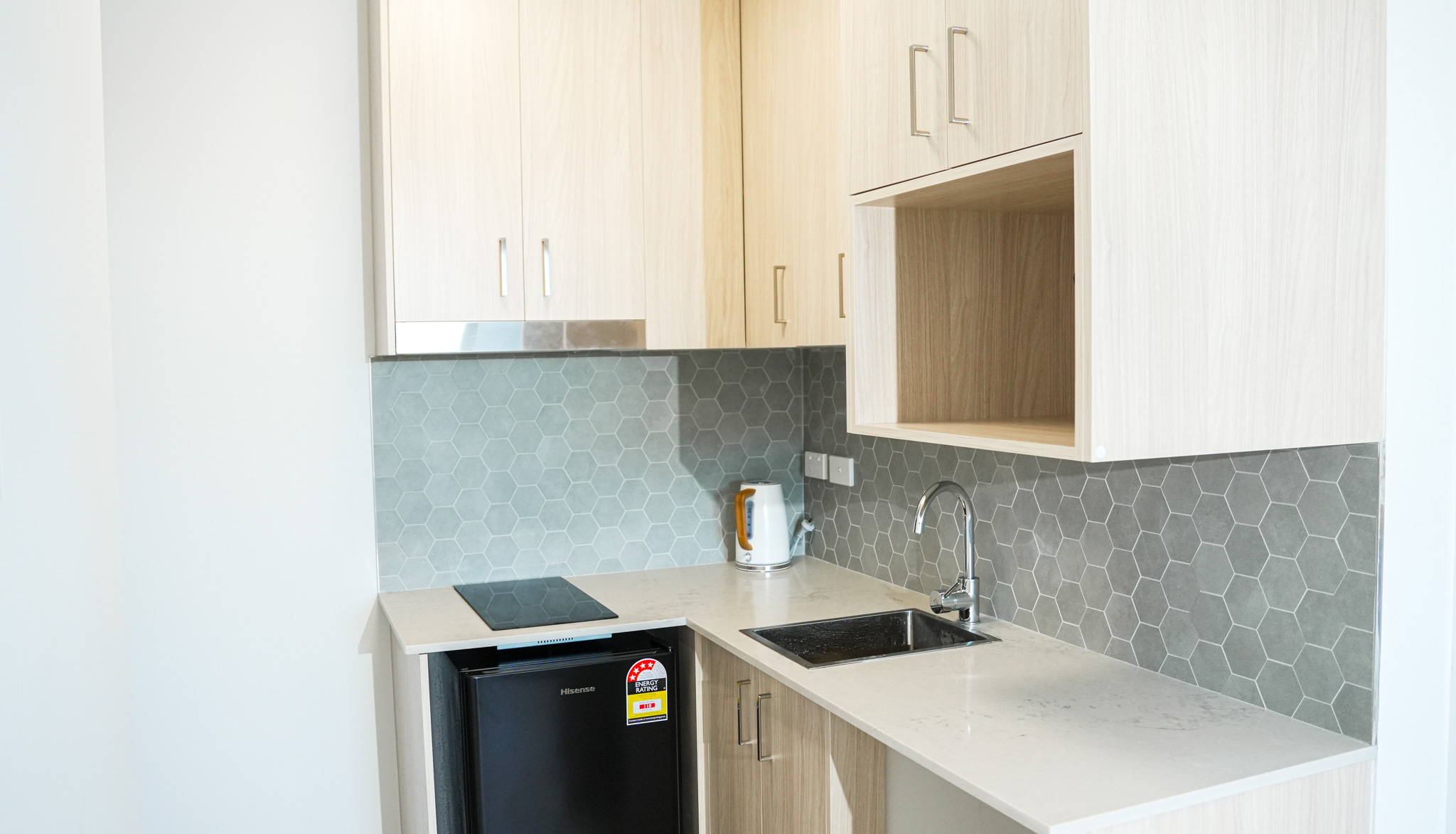 Rooty Hill SIL Apartments - kitchenette close up