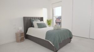 Leumeah SIL housing - furnished bedroom